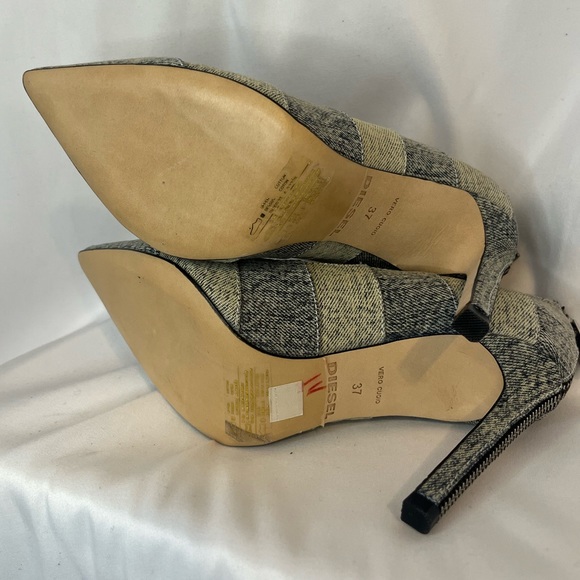 NWOT Denim Diesel heels - Picture 4 of 4